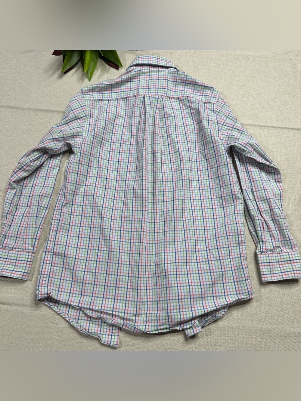 Boys Size 8 Button Down Shirt Lot Carter’s IZOD Class Club Plaid 4 Pc - Picture 7 of 15